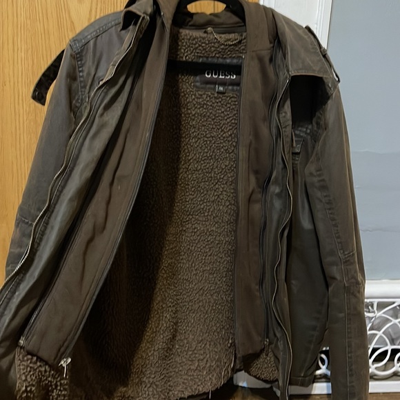 Guess Faux Leather Jacket - XL fit but XXL tag - Picture 4 of 4
